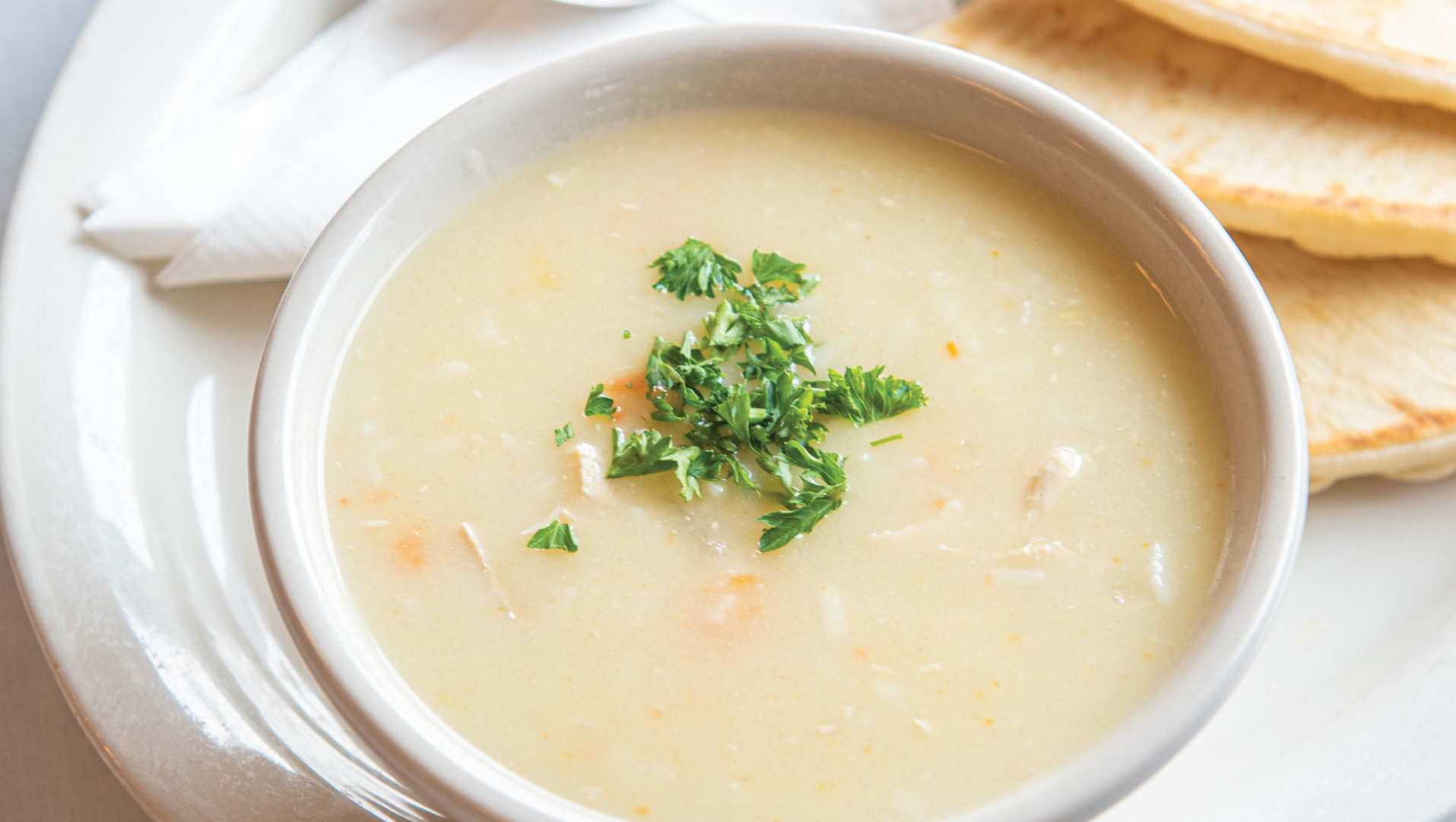 Avgolemono at Athens